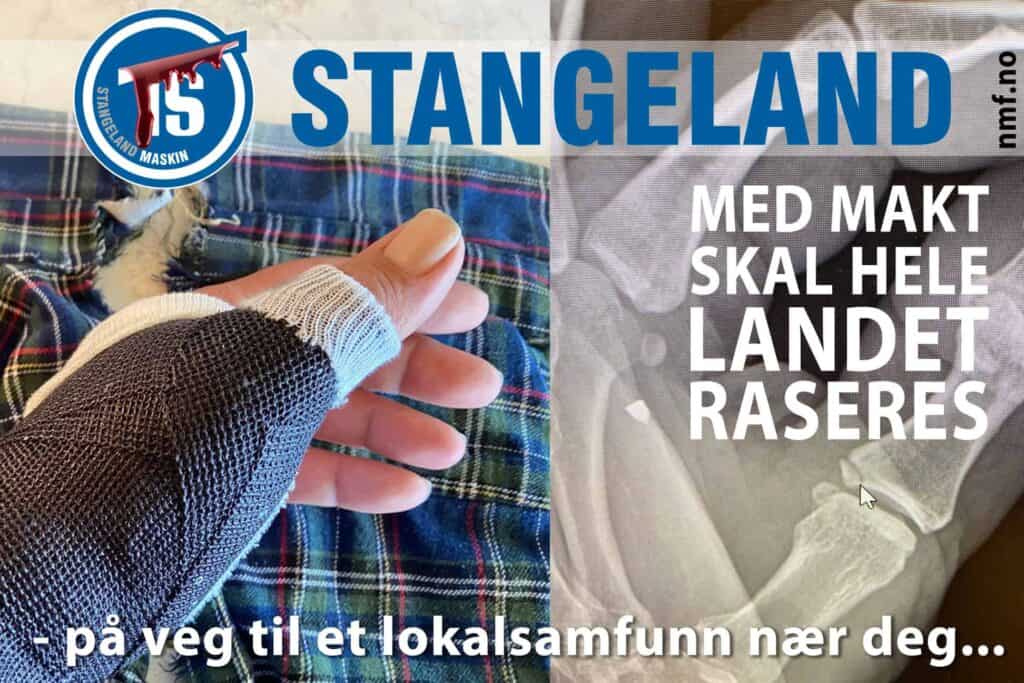 Eier og konserndirektør for Stangeland Maskin angriper og skader medlem i Norges Miljøvernforbund