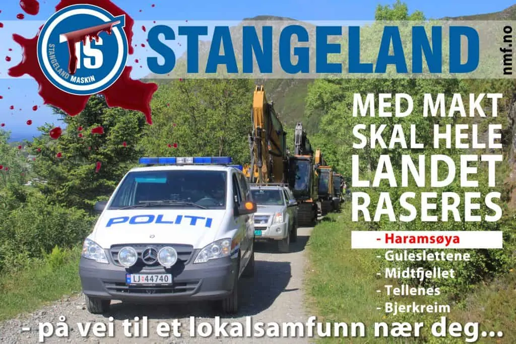 Eier og konserndirektør for Stangeland Maskin angriper og skader medlem i Norges Miljøvernforbund 29