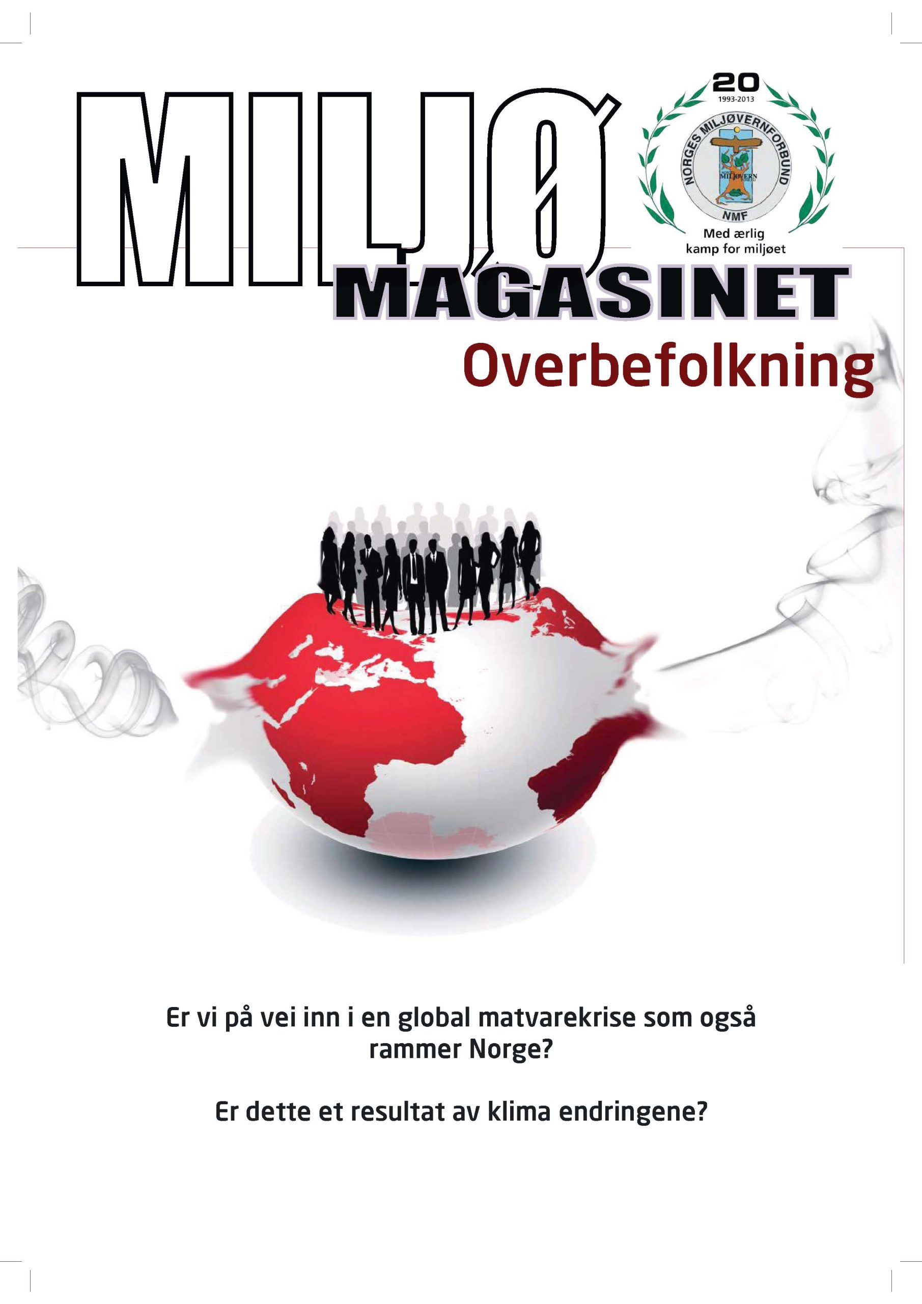 Overbefolkning - Miljømagasin #1 2013